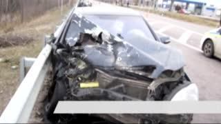 В Житомире пьяный водитель въехал в людей на остановке