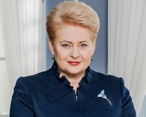 Особливе привітання Грибаускайте із Днем Незалежності України