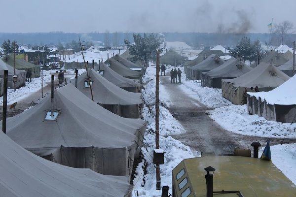 польовий табір резервістів