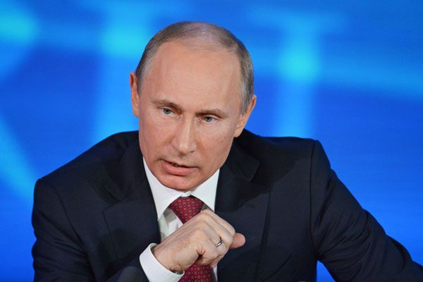 Новая ложь Путина о силовом наступлении на Донбассе Новая ложь Путина о силовом наступлении на Донбассе