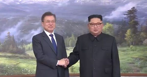 Кім Чен Ин та Мун Чже Ін