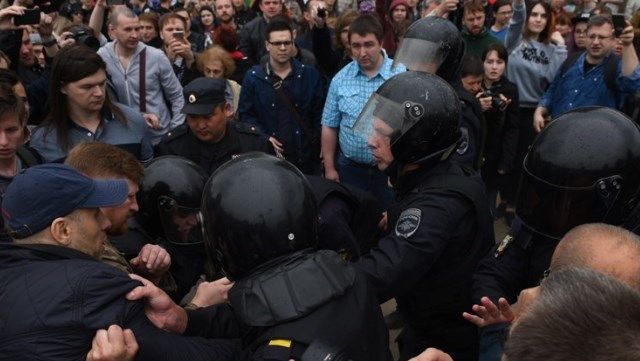 мітинги у Росії