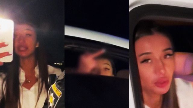 П’яні погрози і лайка на відео: у Харкові поліція зупинила авто відомої блогерки