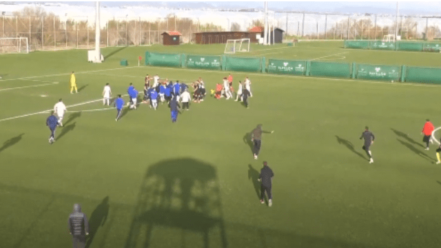 ФК Верес бійка