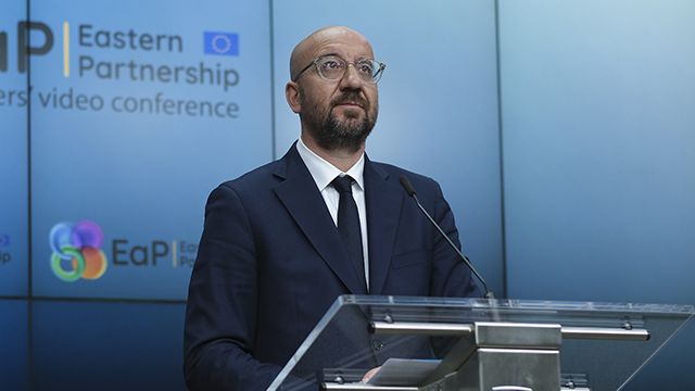 Президент Євроради Шарль Мішель відвідає Донбас у межах свого візиту Шарль Мішель