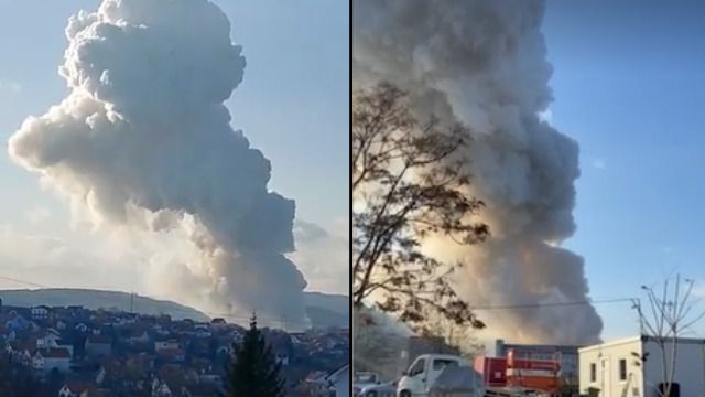Вибух під Белградом: вибух прогримів на заводі, що виготовляє ракети