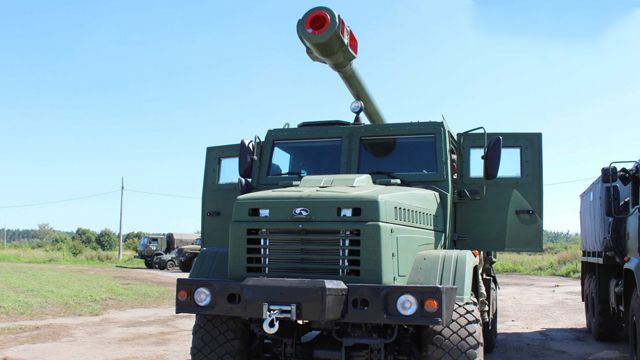 Артиллерийская установка Богдана превзошла ожидания во время предварительных испытаний