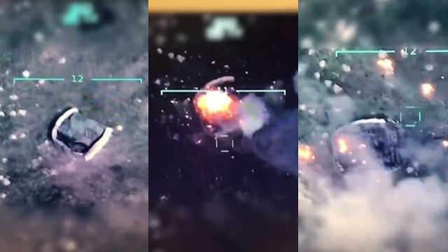 Получите бандероль от Байрактаров: ВСУ уничтожили позиции оккупантов на острове Змеиный