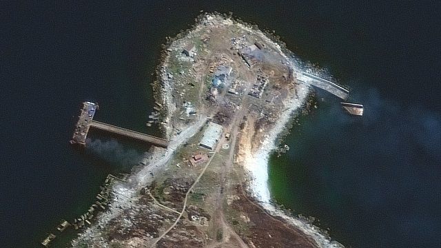 На Одесчине после освобождения острова Змеиный открыт проход судов