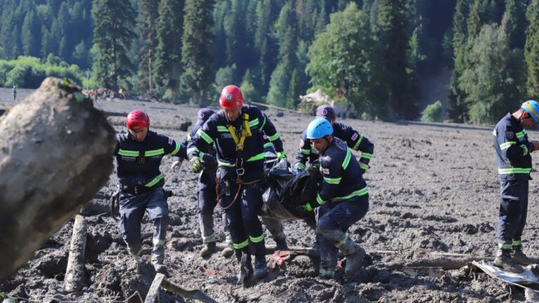 зсув у Грузії 3.08.23