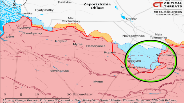 карта боїв 23 жовтня