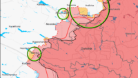 Карта бойових дій 13 листопада 2023