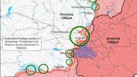 Карта бойових дій 13 листопада 2023