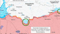 Карта бойових дій 13 листопада 2023