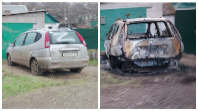 Подгадали под “бавовну”, чтобы не спасли: в Мариуполе в машине взорвали офицера РФ Підрив авто в Маріуполі