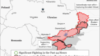 Карта бойових дій на 6 січня 2024