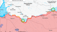 Карта бойових дій на 6 січня 2024