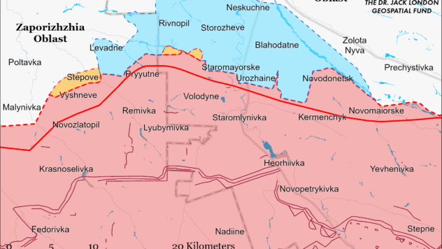 Карта бойових дій на 8 січня 2024