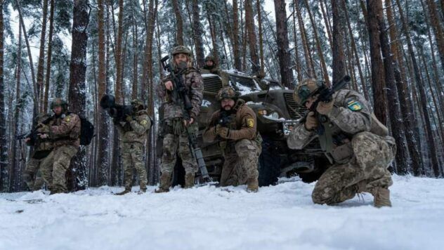Морози та сніги на фронті – розвідка Британії про виклики для військових Війна в Україні