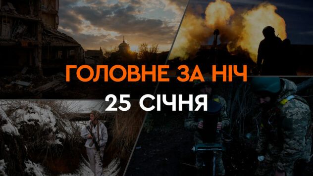 Головні новини за ніч 25 січня: добірка актуальних подій