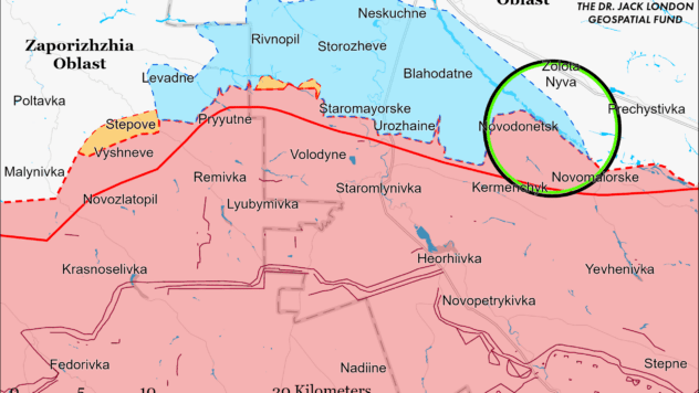 Карта бойових дій на 24 лютого 2024