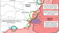 Карта бойових дій на 5 квітня 2024