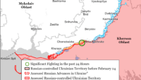 Карта бойових дій на 11 квітня 2024