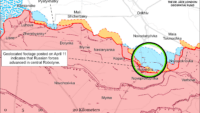 Карта бойових дій на 11 квітня 2024