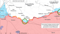 Карта бойових дій на 11 квітня 2024