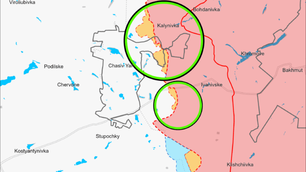 Карта бойових дій на 22 вересня 2024