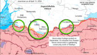 Карта бойових дій на 22 вересня 2024