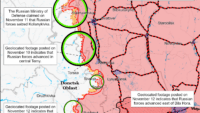 Карта бойових дій на 14 листопада 2024