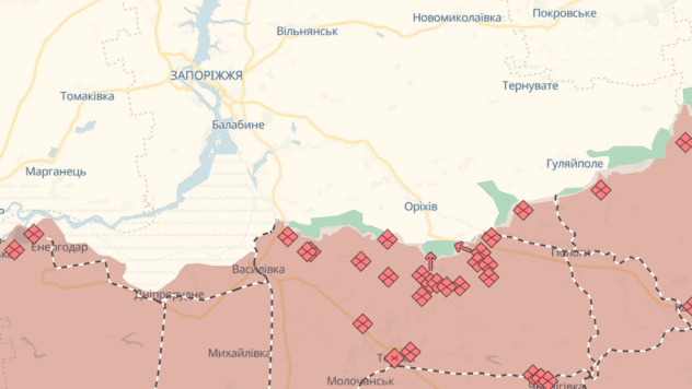 Карта DeepState