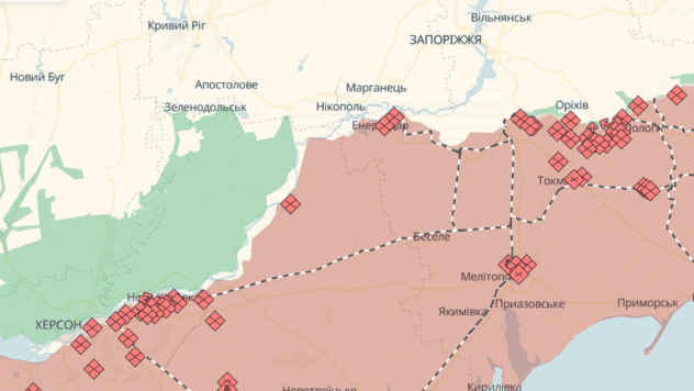 Карта DeepState