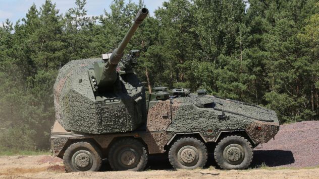 Німеччина передала Україні першу колісну гаубицю RCH 155 RCH-155