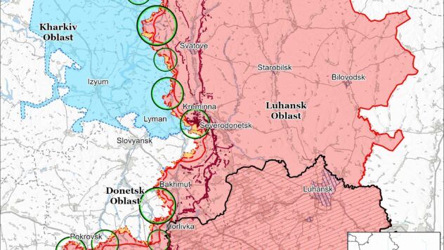 Карта бойових дій на 5 березня 2025