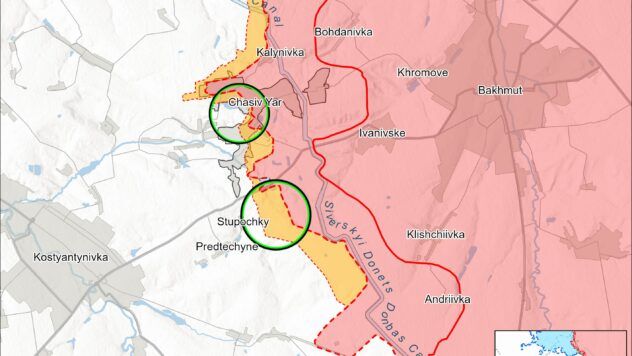 Карта бойових дій на 5 березня 2025