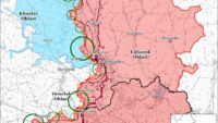 Карта бойових дій на 22 березня 2025