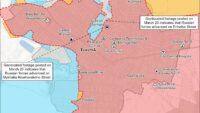 Карта бойових дій на 22 березня 2025