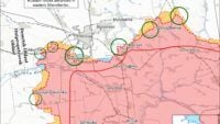 Карта бойових дій на 22 березня 2025