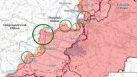 Карта бойових дій на 22 березня 2025
