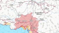 Карта бойових дій на 22 березня 2025