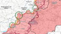 Карта бойових дій на 7 квітня 2025
