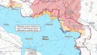 Карта бойових дій на 11 квітня 2025