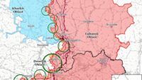 Карта бойових дій на 12 квітня 2025