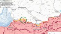 Карта бойових дій на 12 квітня 2025
