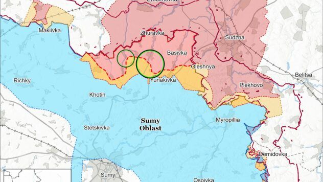 Карта бойових дій на 11 червня 2025