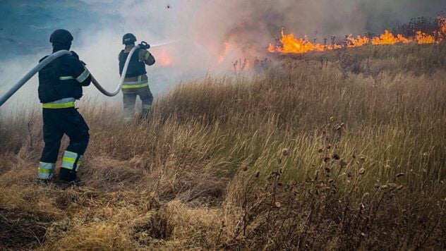 Горіло майже 2 га: РФ скинула вибухівку на поле з пшеницею на Херсонщині Херсонська область-ДСНС