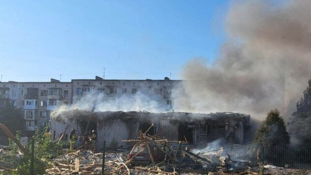 удар по Добропіллю 16 липня