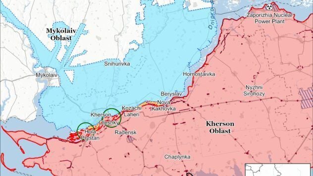 Карта бойових дій на 19 июля 2025